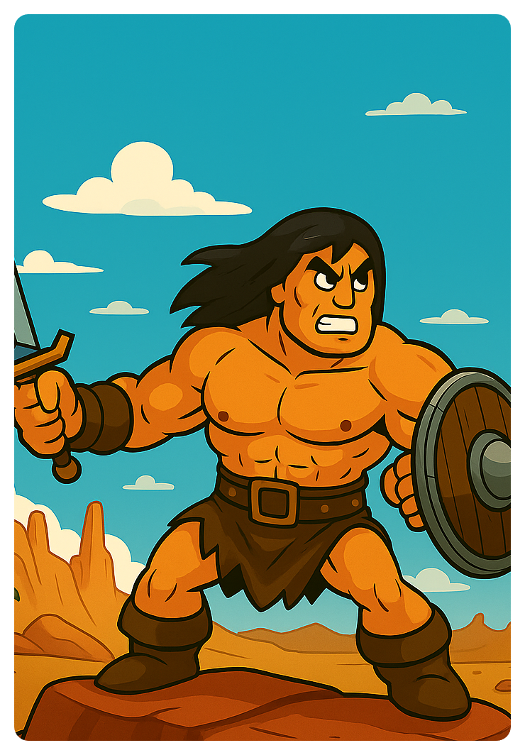 Conan - Crop - Round